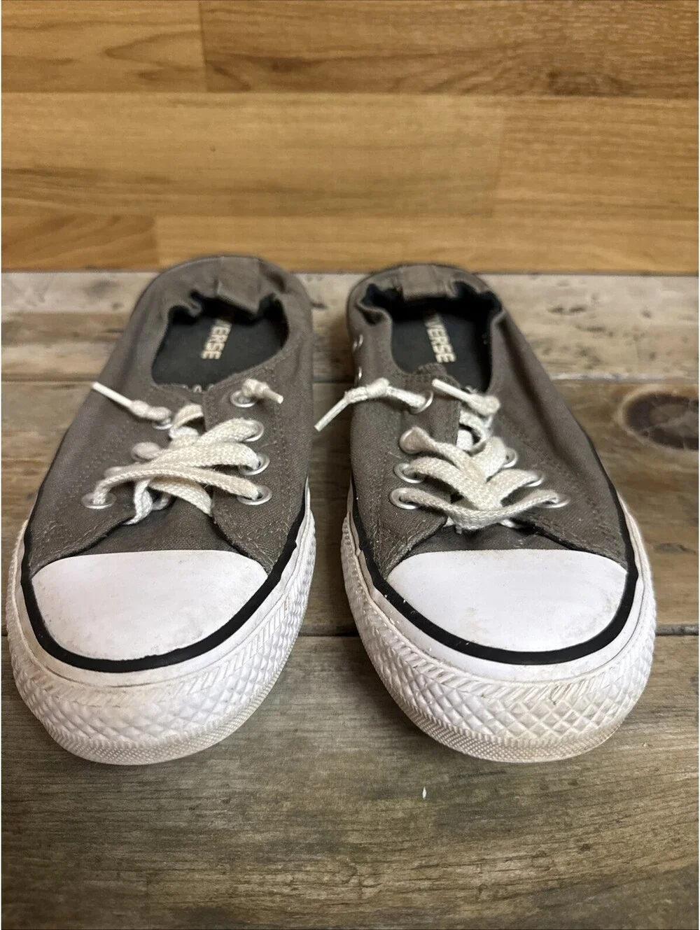 converse all star Low Top Women’s Sneakers Gray Textile Size 9 US